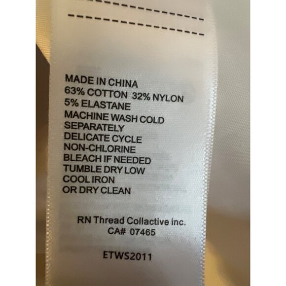 Ellen Tracy White Button-Down‎ Tunic Blouse Long Sleeve Flowy Shirt S - Picture 4 of 7